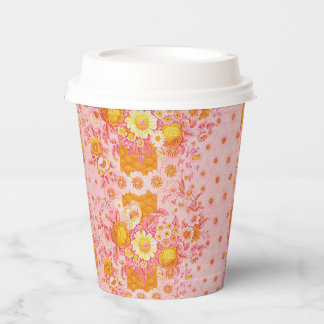 Gobelets En Papier Puissance des fleurs