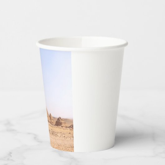 Gobelets En Papier Pyramides d'Égypte (Gauche)