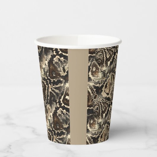 Gobelets En Papier Python Skin   (Gauche)