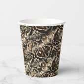 Gobelets En Papier Python Skin (Recto)