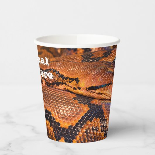 Gobelets En Papier Python Snake (Gauche)
