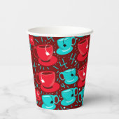 Gobelets En Papier Quarante-40e tasses à papier pour fête d'anniversa (Verso)