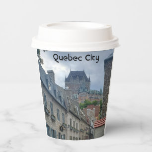 Gobelets En Papier quartier historique de la ville de Québec