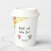 Gobelets En Papier Quel bébé sera (Recto)