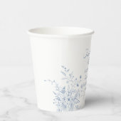 Gobelets En Papier Quelque Chose de Bleu Avant Mon Shower de Fiançail (Droite)