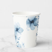 Gobelets En Papier Quelque chose de bleu avant que je ne fasse la dou (Droite)