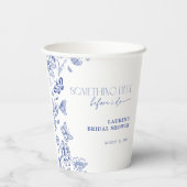 Gobelets En Papier Quelque Chose de Bleu Avant que Je Ne Me Marie Réc (Verso)