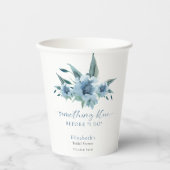 Gobelets En Papier Quelque chose de bleu avant que je n'épouse la dou (Recto)