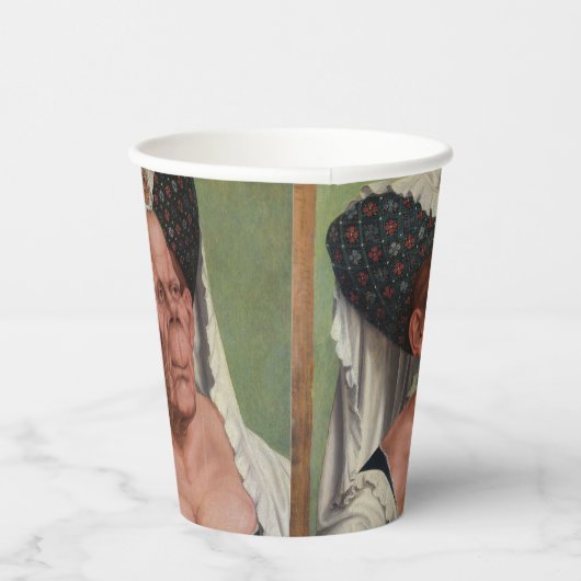 Gobelets En Papier Quentin Matsys - Une Vieille Femme Grotesque (Droite)