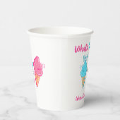 Gobelets En Papier Qu'est-ce que la crème glacée Scoop? (Droite)