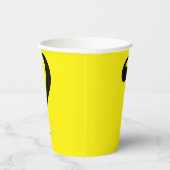 Gobelets En Papier Question Mark Mystery Oser Yellow Black Tasses de  (Droite)