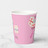 Gobelets En Papier Qui va naître surprise Bébé (Droite)