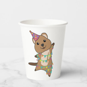 Gobelets En Papier Quokka Souhaite Bon Anniversaire À Vous Quokkas Ad