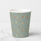Gobelets En Papier Rabbit Peter partie automne Coupes papier (Recto)