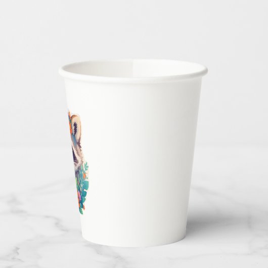 Gobelets En Papier Racoon (Gauche)