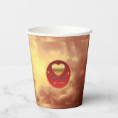 Gobelets En Papier Radiant Eternal Love (Verso)