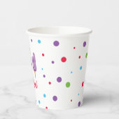 Gobelets En Papier Rainbow ice pop Deux Cool 2e anniversaire (Gauche)