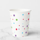 Gobelets En Papier Rainbow Ice pops Chill Summer Anniversaire (Verso)