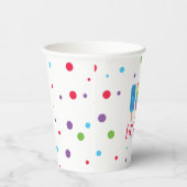 Gobelets En Papier Rainbow Ice pops Chill Summer Anniversaire (Droite)