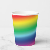 Gobelets En Papier Rainbow orteils lgbt lgbtq motif (Verso)