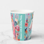 Gobelets En Papier Rainbow Pastel Dream Unicorn (Droite)