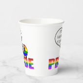 Gobelets En Papier Rainbow Pride Sheep 8oz Paper Cup (Gauche)