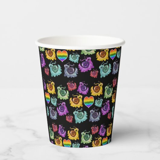 Gobelets En Papier Rainbow Snacks (Verso)