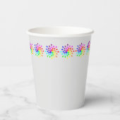 Gobelets En Papier Rainbow teardrops (Verso)