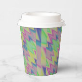 Gobelets En Papier Rainbow Zigzags (Droite)