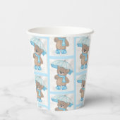 Gobelets En Papier Rainy Daze Teddy Bear (Verso)