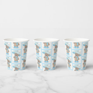Gobelets En Papier Rainy Daze Teddy Bear
