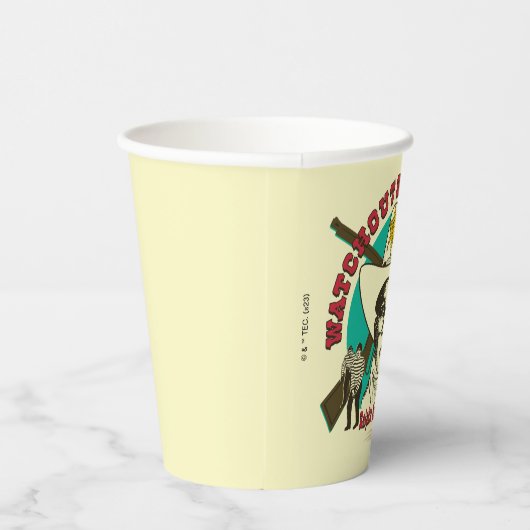 Gobelets En Papier Ralphie enregistre le jour (Droite)