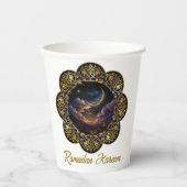 GOBELETS EN PAPIER RAMADAN KAREEM MUBARAK 2024 EID MUBARAK (Recto)