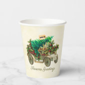 Gobelets En Papier Ramener à la maison La tasse de papier d'arbre (Verso)