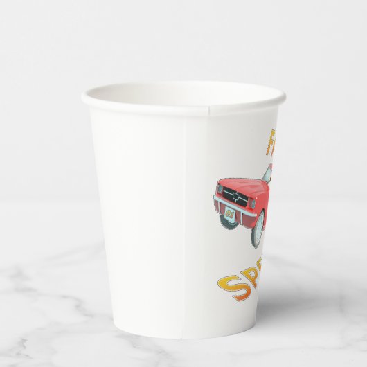 Gobelets En Papier Rapide et rapide furieux 01 (Droite)