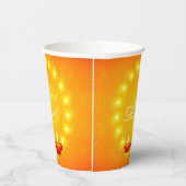 Gobelets En Papier Rapprocher le bon Diwali papier jaune (Droite)