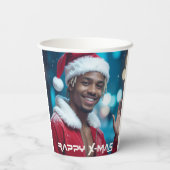 GOBELETS EN PAPIER RAPPY X-MAS (Verso)