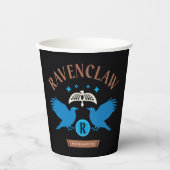 Gobelets En Papier RAVENCLAW™ Maison double aigle Diadem Graphique (Recto)