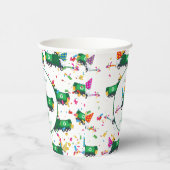 Gobelets En Papier Recyclage personnalisé Fête de camion-poubelle (Droite)