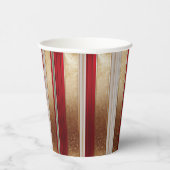 Gobelets En Papier Red Christmas Fa La La Motif#27 ID1009 (Droite)