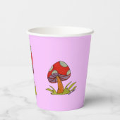 Gobelets En Papier Red Mushroom Coffee Mug (Verso)