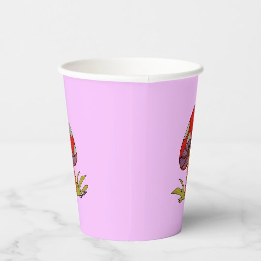 Gobelets En Papier Red Mushroom Coffee Mug (Droite)