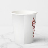 Gobelets En Papier Red Phoenix se lève Silver (Droite)