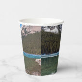 Gobelets En Papier Réflexion sur Lake Louise - Banff NP, Canada (Droite)