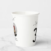 Gobelets En Papier Regarde qui a 30 ans ! Photo moderne 30e anniversa (Gauche)