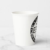 Gobelets En Papier régime de retraite (Droite)