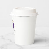 Gobelets En Papier Reine de la Couronne (Gauche)