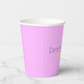 Gobelets En Papier Reine du Drame (Droite)