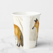 Gobelets En Papier Renard rouge (Gauche)