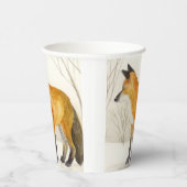 Gobelets En Papier Renard rouge (Droite)
